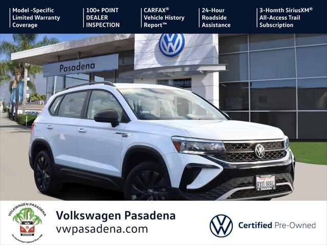 used 2022 Volkswagen Taos car