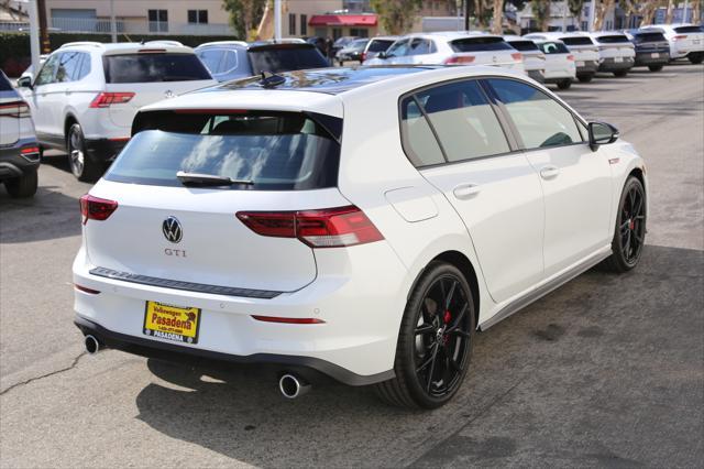 new 2024 Volkswagen Golf GTI car, priced at $39,500