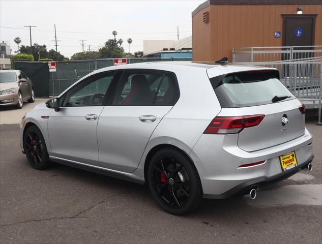 new 2024 Volkswagen Golf GTI car, priced at $42,300