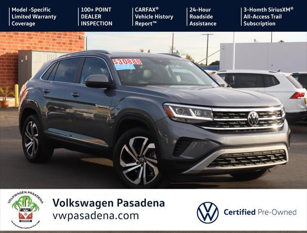 used 2022 Volkswagen Atlas Cross Sport car