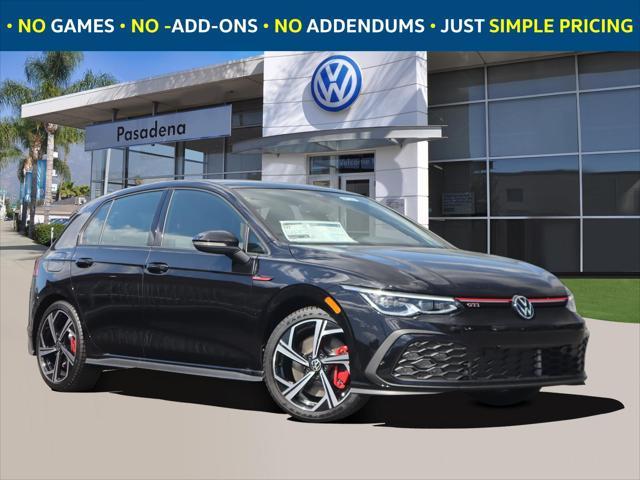 new 2024 Volkswagen Golf GTI car, priced at $39,300