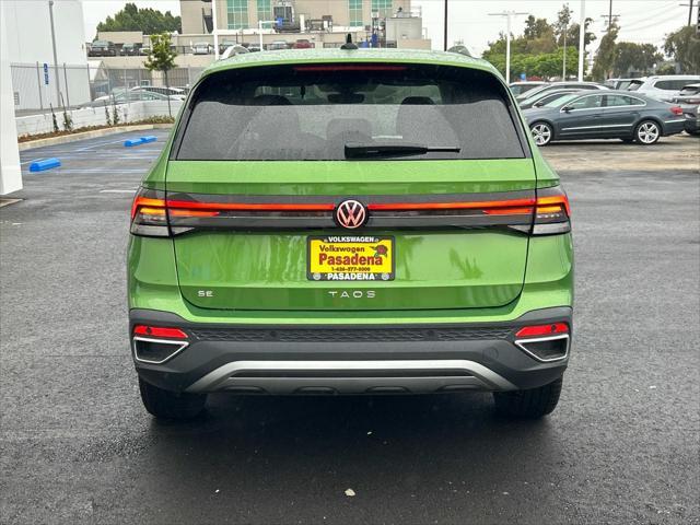 new 2025 Volkswagen Taos car, priced at $31,500