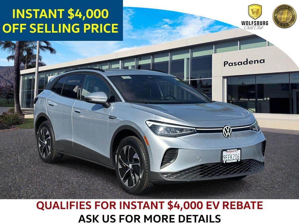 used 2022 Volkswagen ID.4 car, priced at $24,500