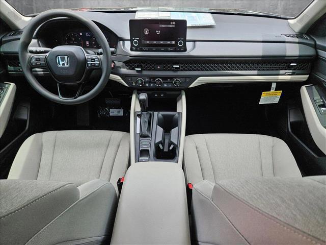 new 2025 Honda Accord car, priced at $30,374