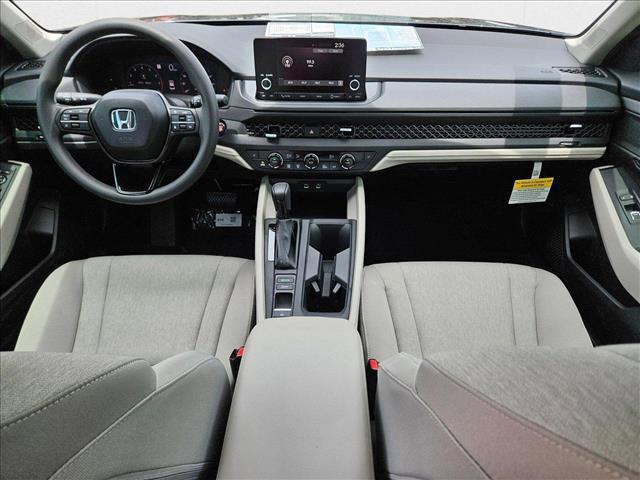 new 2025 Honda Accord car, priced at $30,374