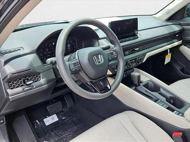 new 2025 Honda Accord car, priced at $30,374