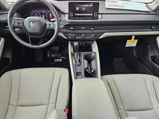 new 2025 Honda Accord car, priced at $30,374