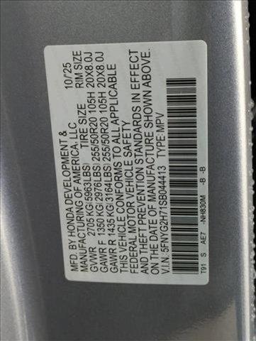 new 2025 Honda Pilot car, priced at $45,438