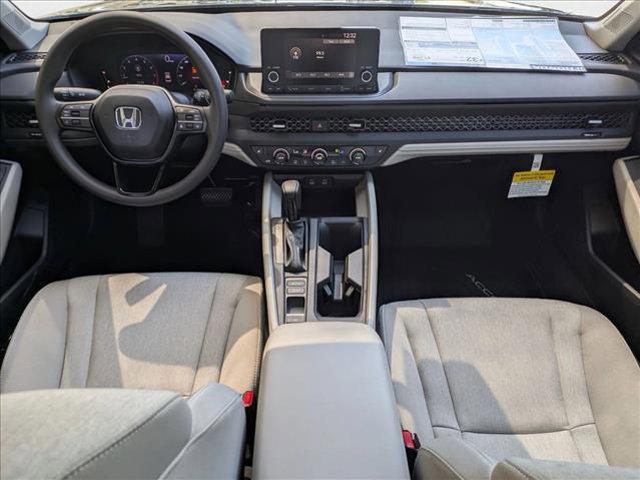 new 2025 Honda Accord car, priced at $30,419