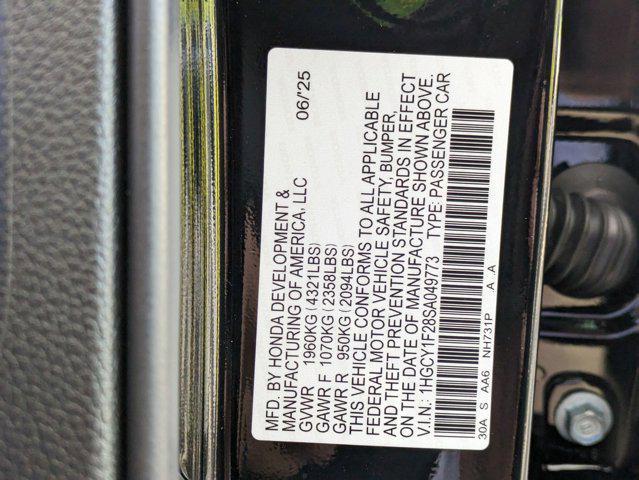 new 2025 Honda Accord car, priced at $28,357