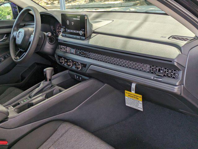 new 2025 Honda Accord car, priced at $28,357