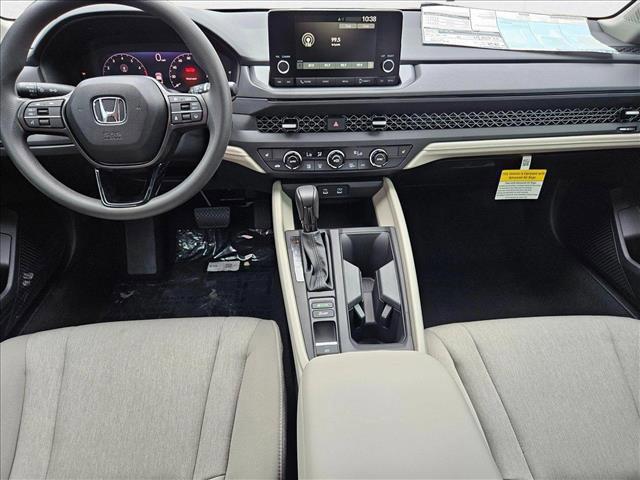new 2025 Honda Accord car, priced at $30,805