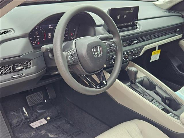 new 2025 Honda Accord car, priced at $30,805