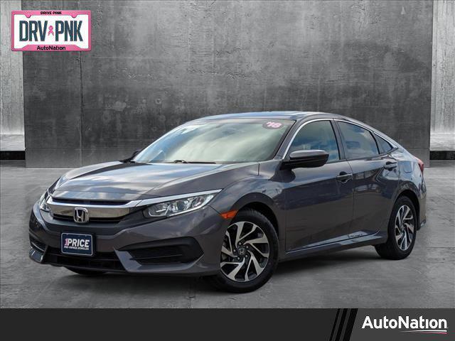 used 2018 Honda Civic car, priced at $18,777