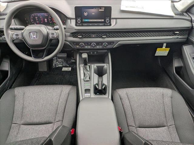new 2025 Honda Accord car, priced at $30,374