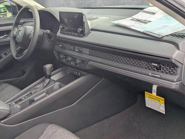new 2025 Honda Accord car, priced at $30,374