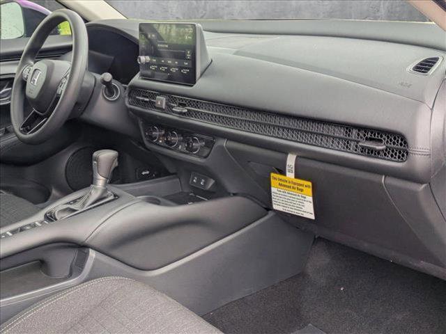 new 2026 Honda HR-V car, priced at $27,595