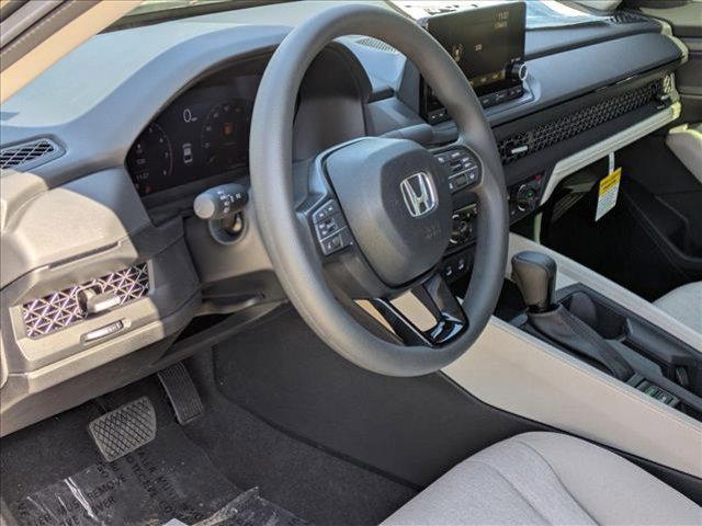 new 2025 Honda Accord car, priced at $30,374