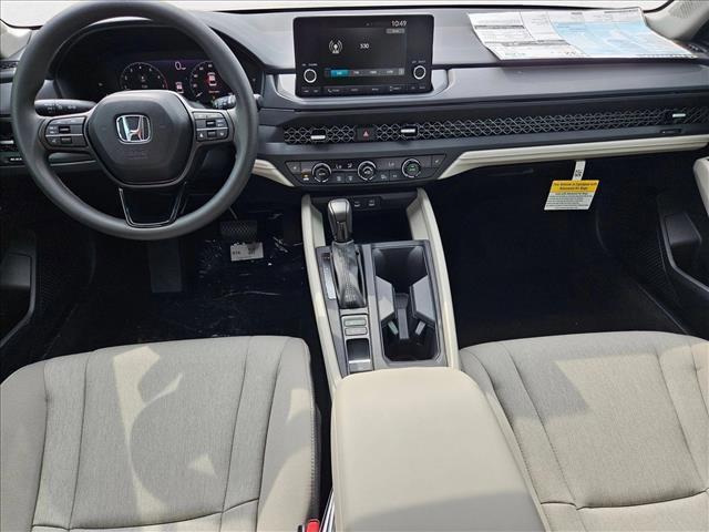 new 2025 Honda Accord car, priced at $30,805