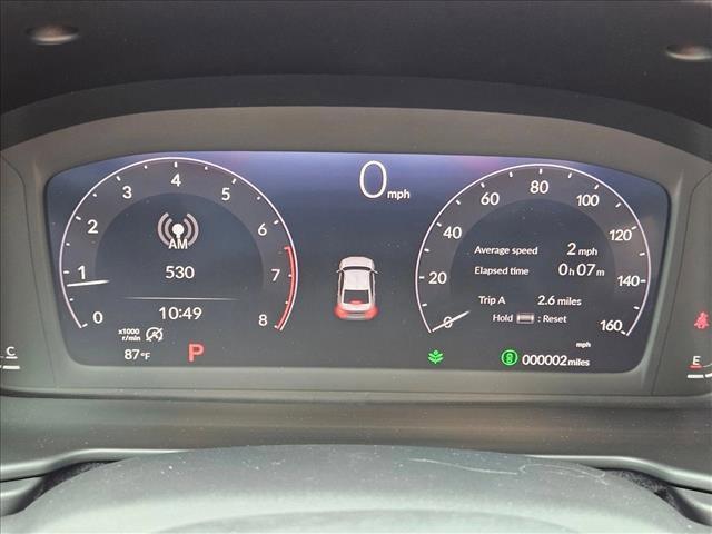 new 2025 Honda Accord car, priced at $30,805
