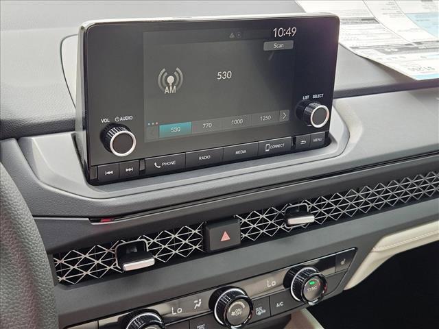 new 2025 Honda Accord car, priced at $30,805