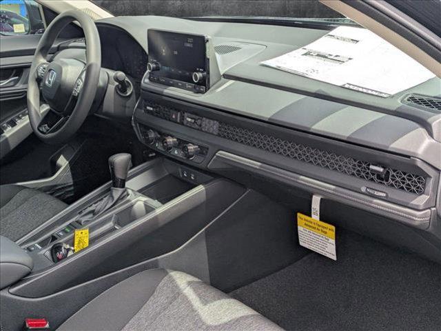 new 2025 Honda Accord car, priced at $30,374