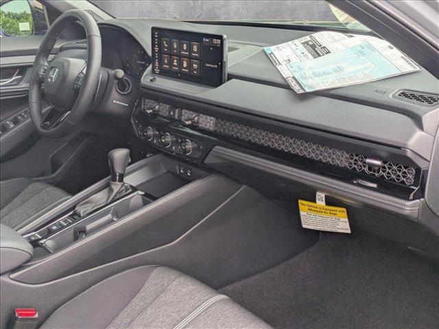 new 2025 Honda Accord Hybrid car, priced at $33,755