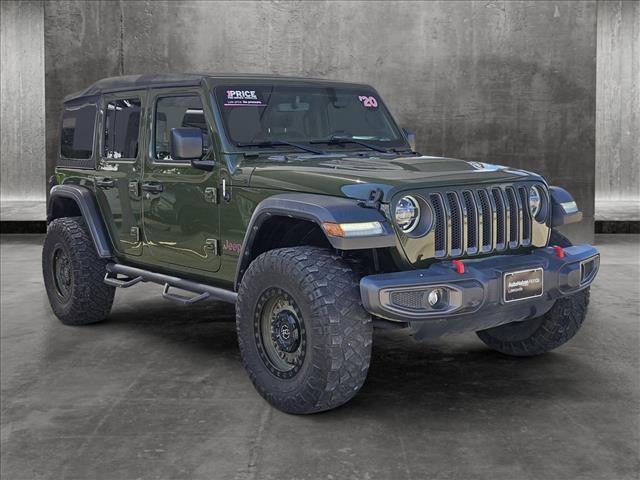 used 2020 Jeep Wrangler Unlimited car, priced at $32,995