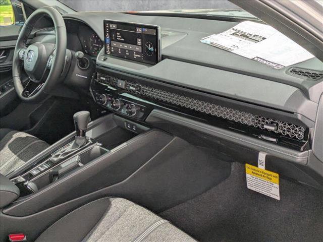 new 2025 Honda Accord Hybrid car, priced at $33,323