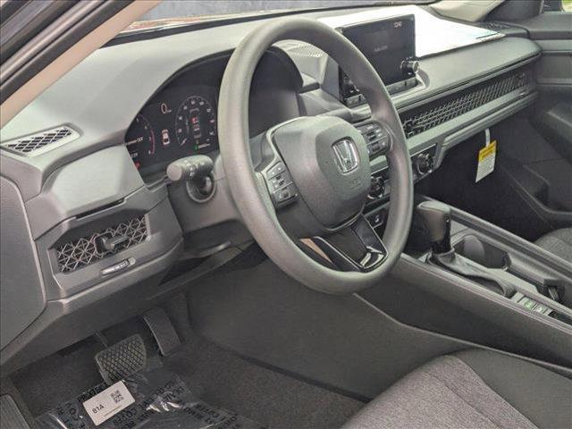 new 2025 Honda Accord car, priced at $28,357
