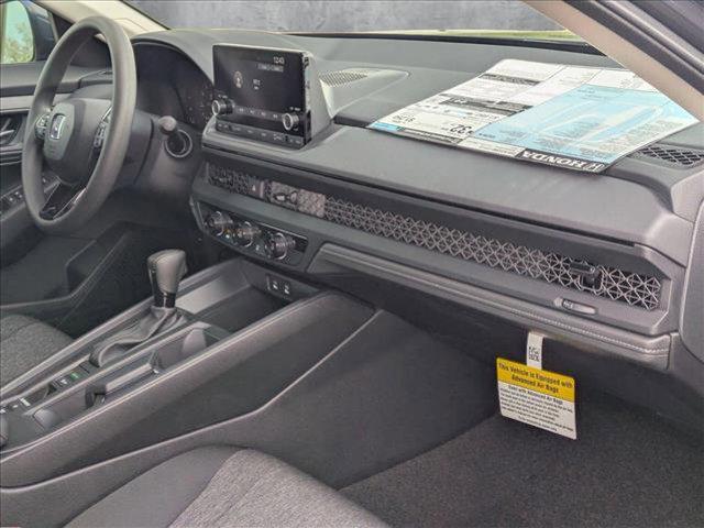 new 2025 Honda Accord car, priced at $28,357