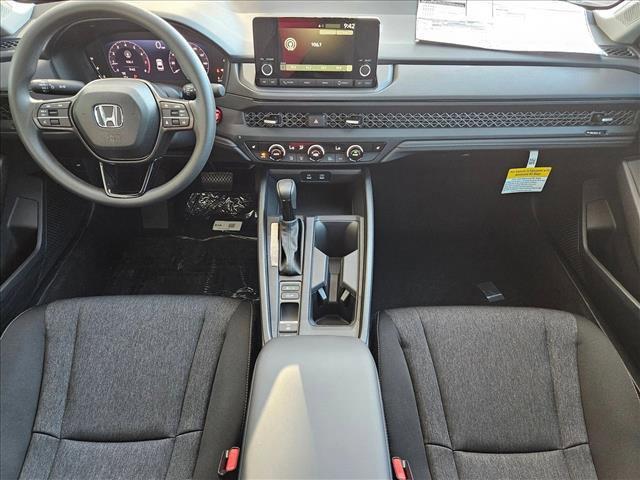 new 2025 Honda Accord car, priced at $30,419
