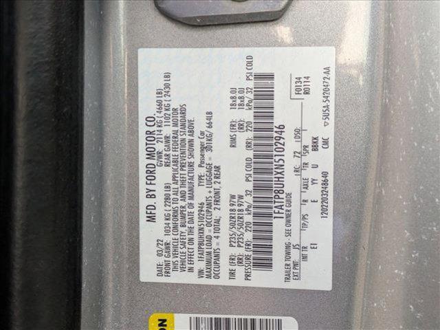 used 2022 Ford Mustang car, priced at $20,495
