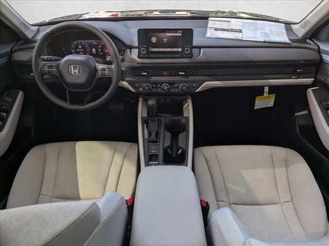 new 2025 Honda Accord car, priced at $30,419