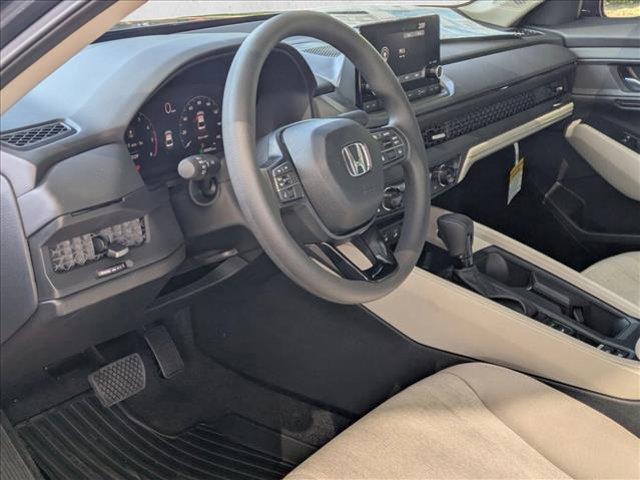 new 2025 Honda Accord car, priced at $30,419