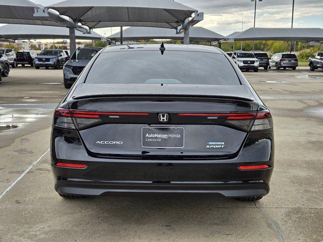 new 2025 Honda Accord Hybrid car, priced at $34,168