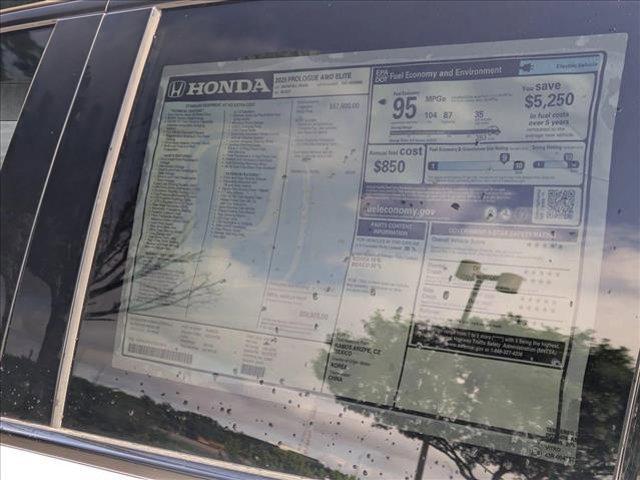 new 2025 Honda Prologue car, priced at $59,805