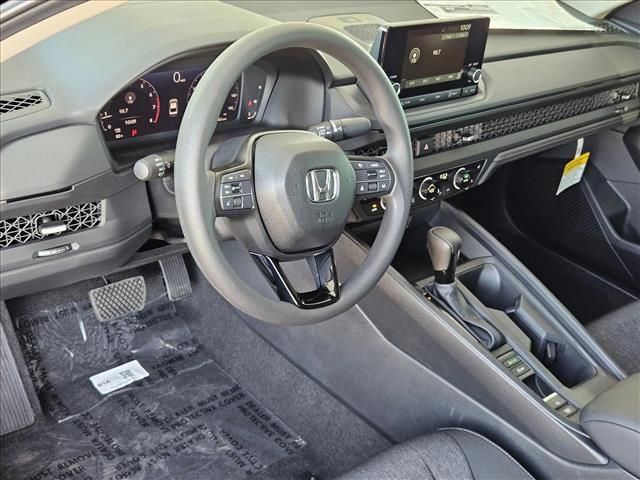 new 2025 Honda Accord car, priced at $30,419