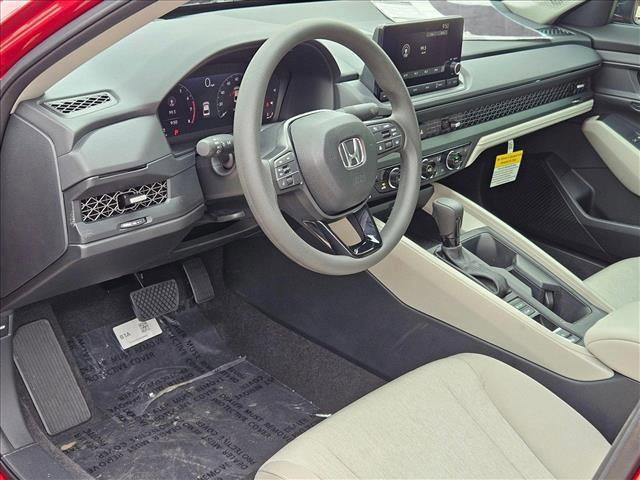 new 2025 Honda Accord car, priced at $30,805