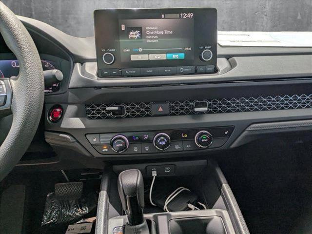 new 2025 Honda Accord car, priced at $30,374