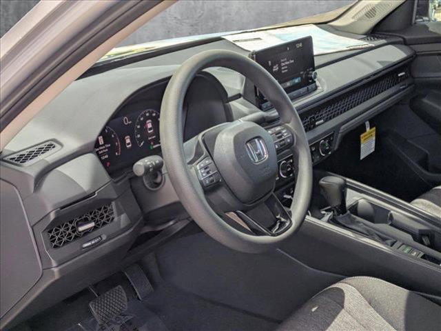 new 2025 Honda Accord car, priced at $30,374