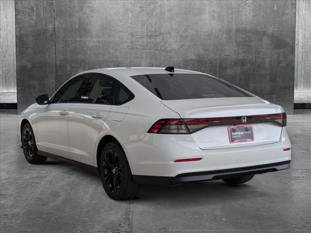 new 2025 Honda Accord car, priced at $30,805