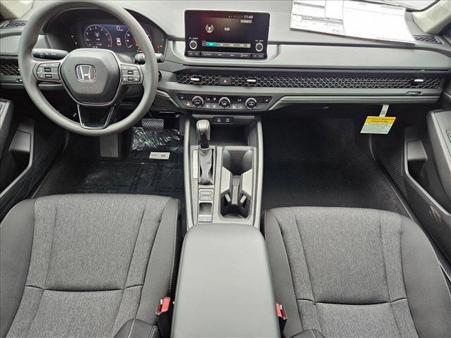 new 2025 Honda Accord car, priced at $30,374