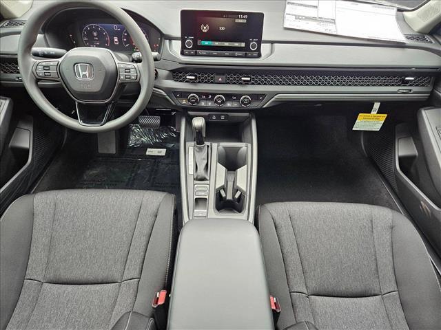 new 2025 Honda Accord car, priced at $30,374