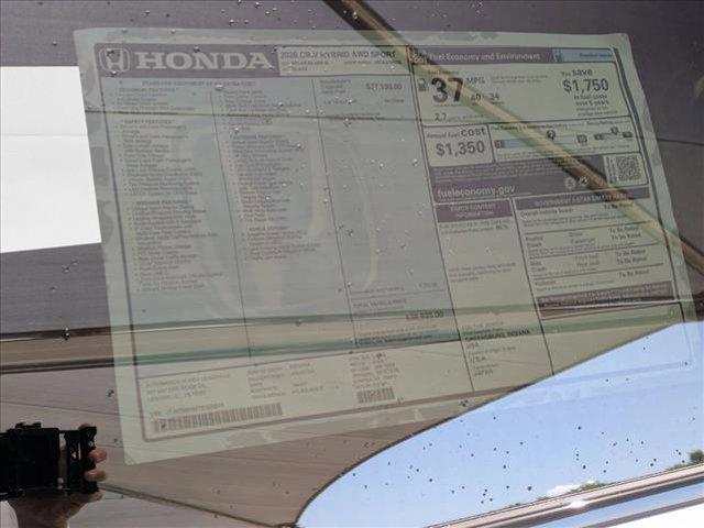 new 2026 Honda CR-V Hybrid car, priced at $36,880