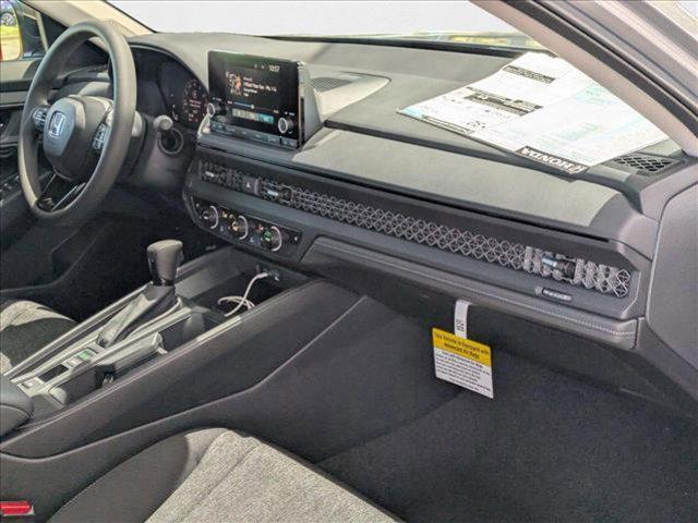 new 2025 Honda Accord car, priced at $30,374