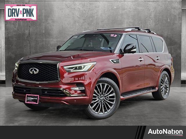 used 2023 INFINITI QX80 car, priced at $47,495