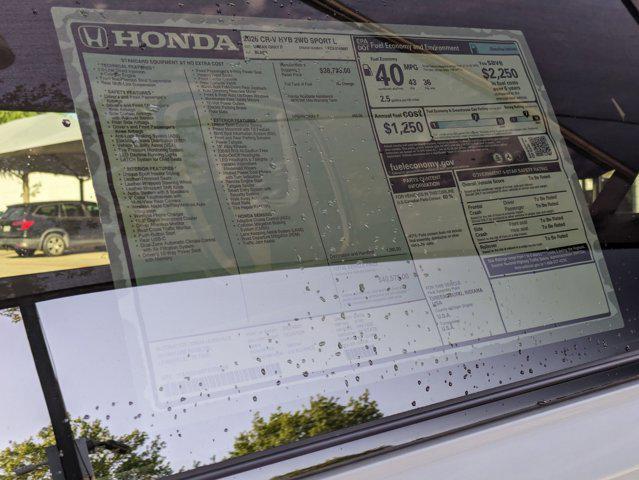 new 2026 Honda CR-V Hybrid car, priced at $38,638