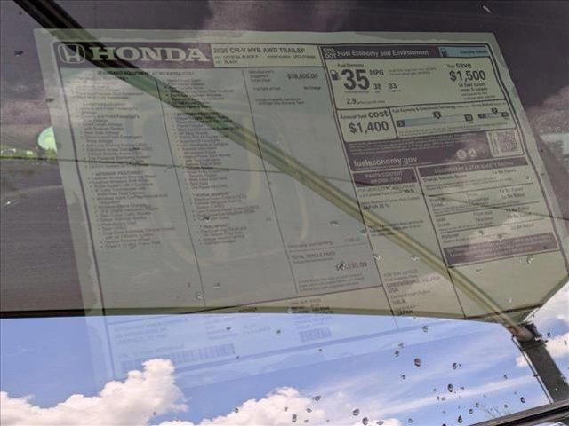 new 2026 Honda CR-V Hybrid car, priced at $38,277