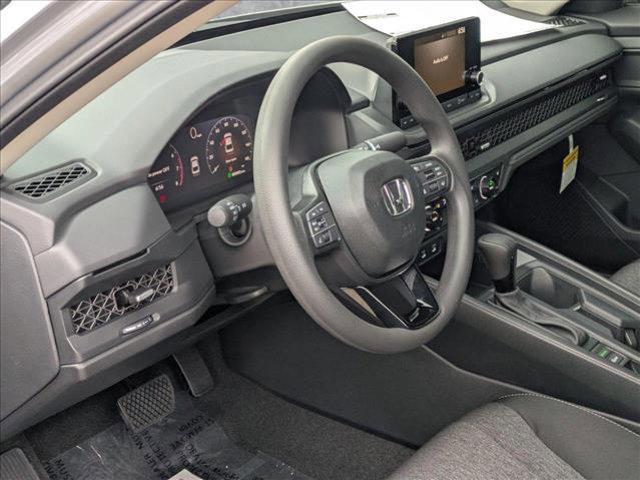 new 2025 Honda Accord car, priced at $30,374